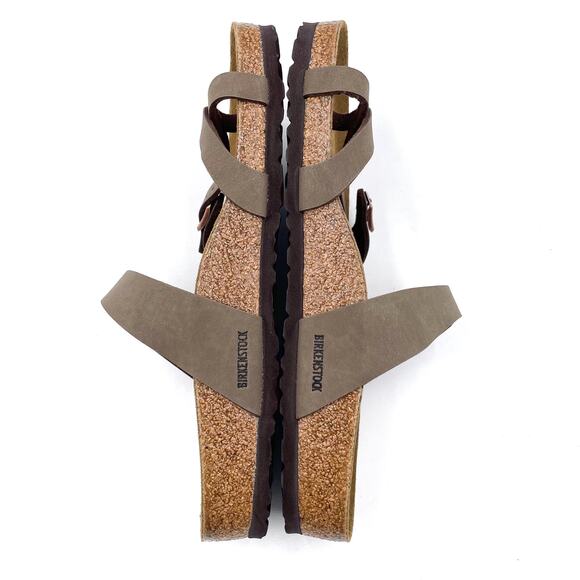 Birkenstock Mayari Sandals Mocca Brown Birko-Flor‎ Strap Sz 43 / 10 US Men's - Picture 5 of 7